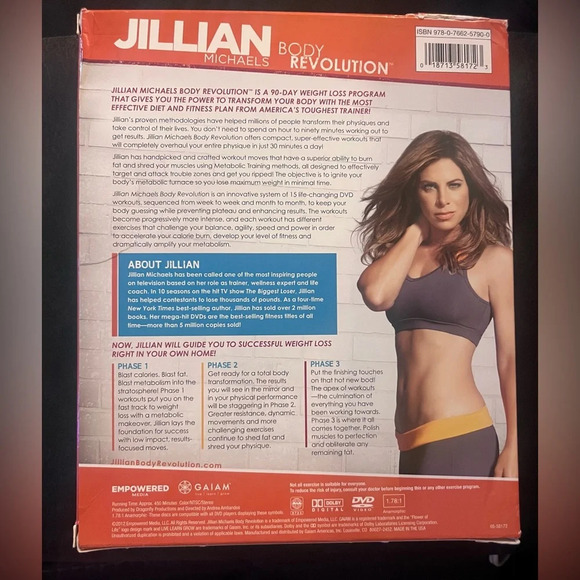 New! Jillian Michaels Body Revolution 90 - Day Weight Loss Program - Picture 13 of 13